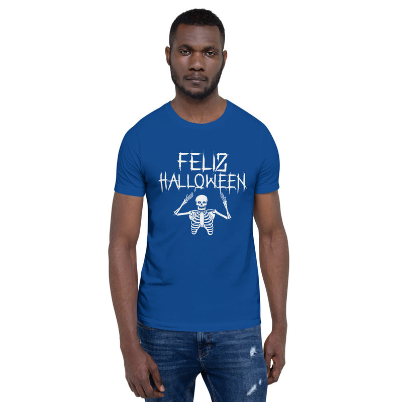 Feliz Halloween Short-Sleeve Unisex T-Shirt