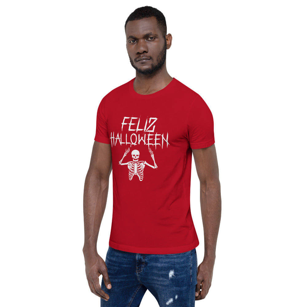 Feliz Halloween Short-Sleeve Unisex T-Shirt